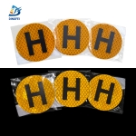 Reflective Sticker For Vehicle - PEGATINA H INTERIOR VEHICULO HISTORICO